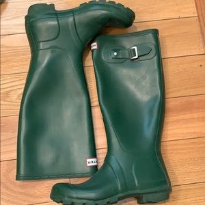 Hunter Rain Boots - size 7